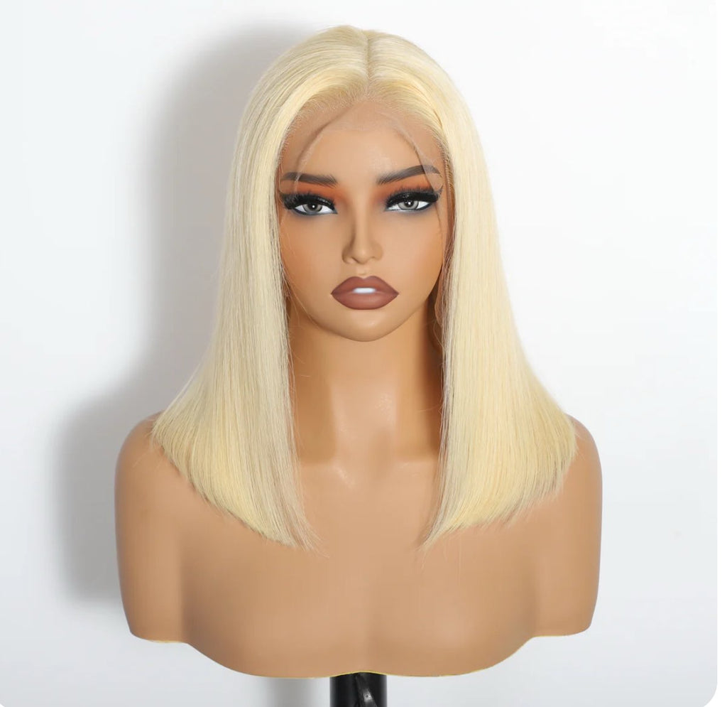 613 Premium HD Straight Bob Wig