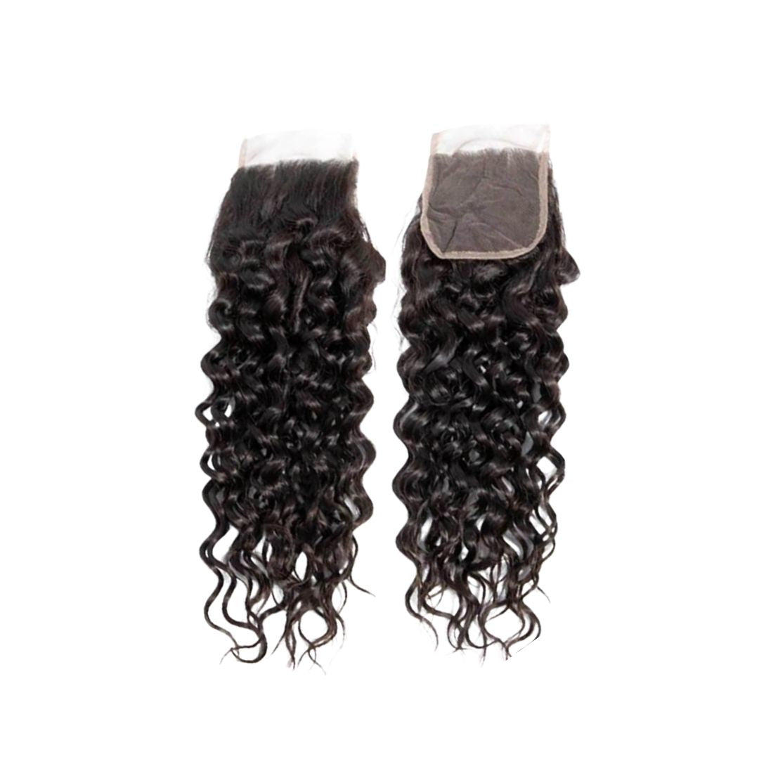 4x4 Deep Water Wave HD Closure - Natural